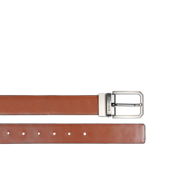 Pique Adison Men's Black Reversible Leather Belt