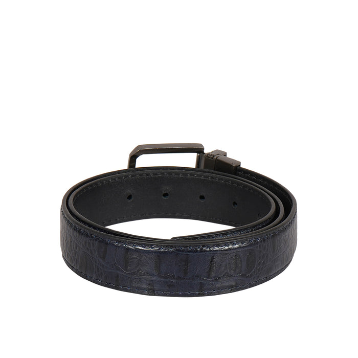 Pique Dario Men's Blue Reversible Leather Belt