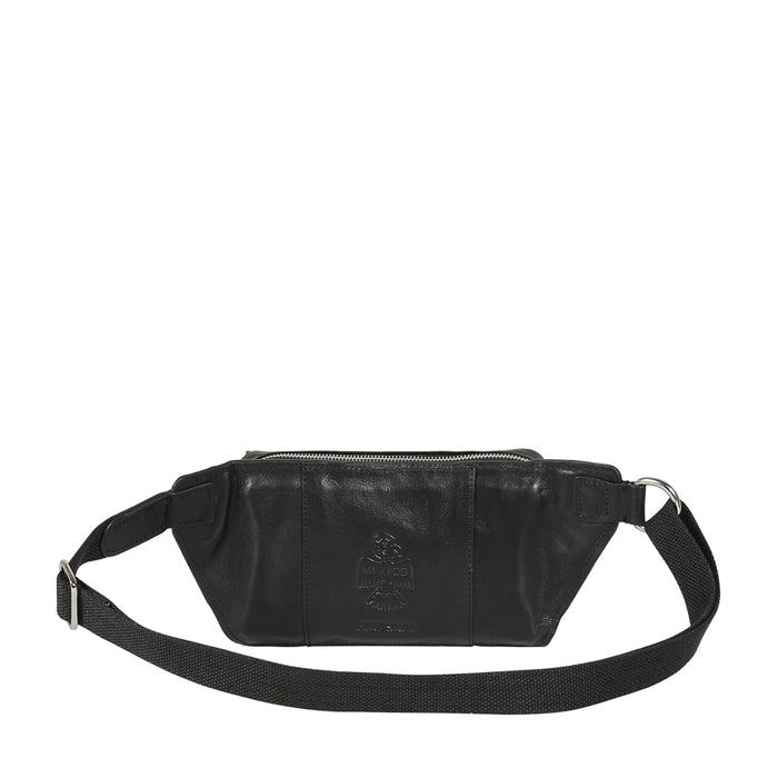 Pisco 01 Black Leather  Crossbody