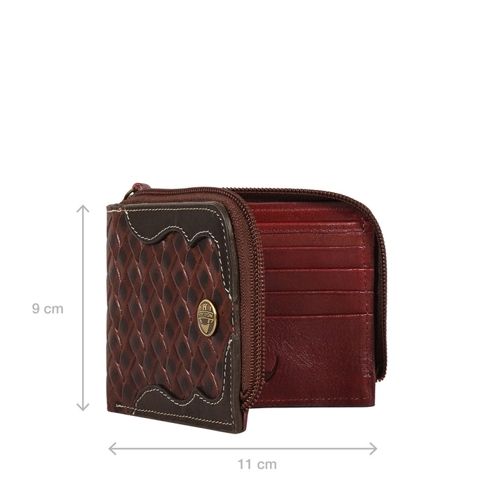 Pisco W2 Tan Leather Bi-Fold Wallet