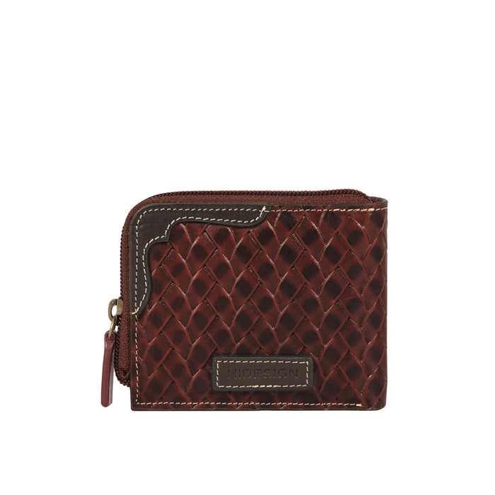 Pisco W2 Tan Leather Bi-Fold Wallet