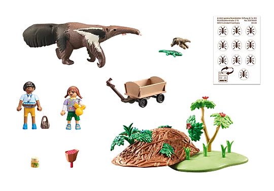 Playmobil - Anteater Care (71012)