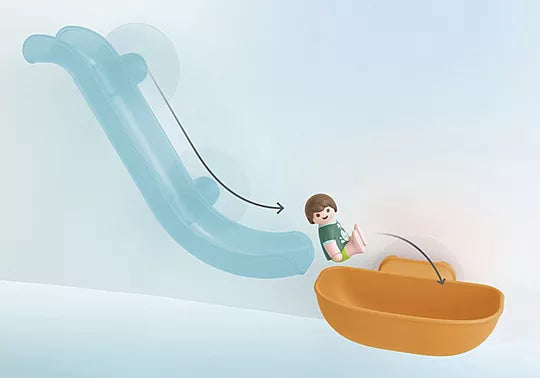 Playmobil - Junior Aqua - Water Slide Sea Animals 71689