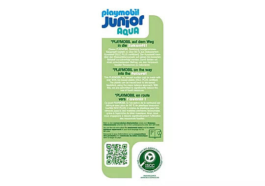 Playmobil - Junior Aqua - Water Slide Sea Animals 71689