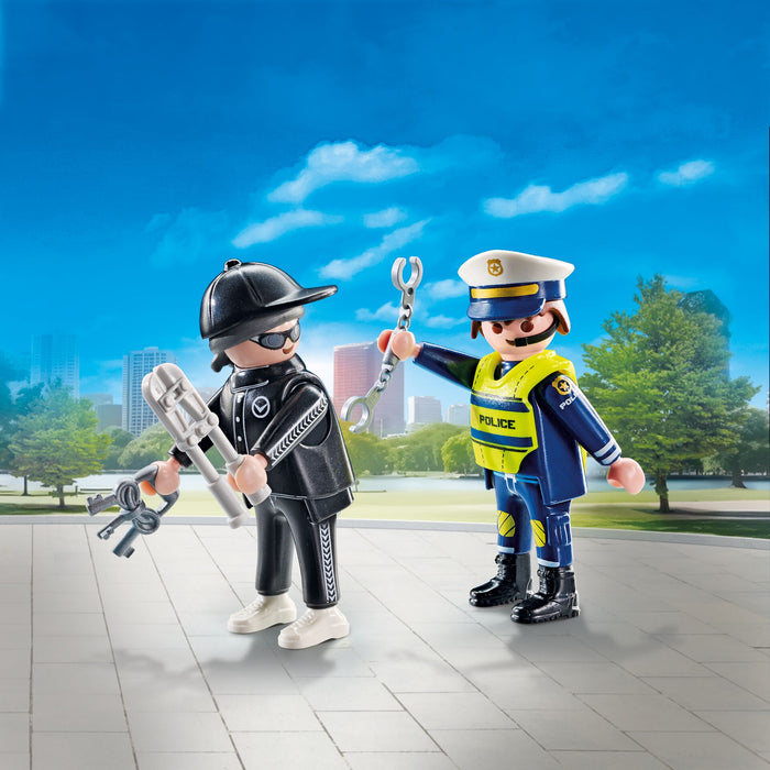 Playmobil - Policeman and Burglar 71804