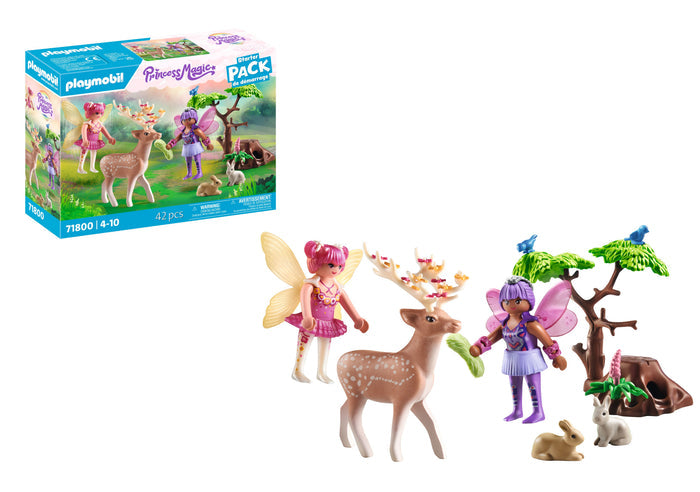 Playmobil - Princess Magic Fairies w/Forest Animals
