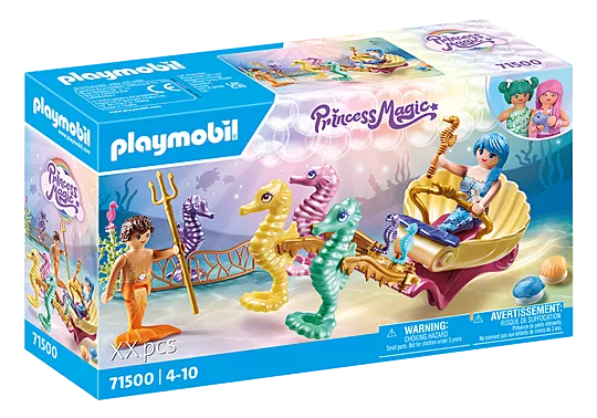 Playmobil - Princess Magic Mermaid Seahorse Carriage 71500