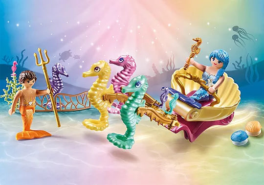 Playmobil - Princess Magic Mermaid Seahorse Carriage 71500