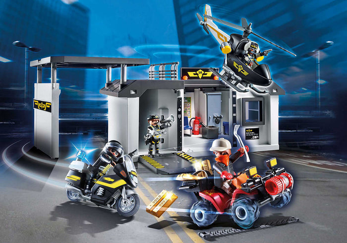 Playmobil - Take Along Tactical HQ 70338