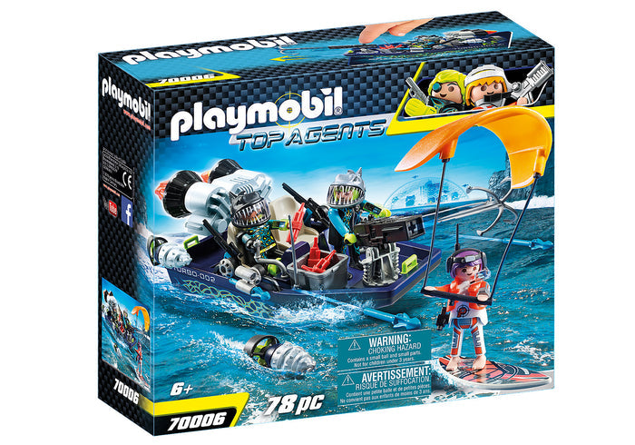 Playmobil - TEAM S.H.A.R.K. Harpoon Craft 70006