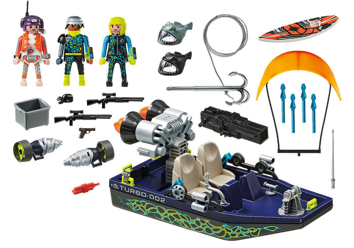 Playmobil - TEAM S.H.A.R.K. Harpoon Craft 70006
