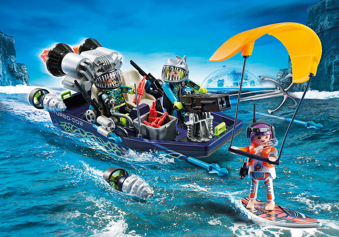 Playmobil - TEAM S.H.A.R.K. Harpoon Craft 70006