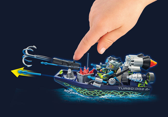 Playmobil - TEAM S.H.A.R.K. Harpoon Craft 70006