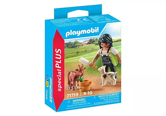 Playmobil - Woman with Goats 71759