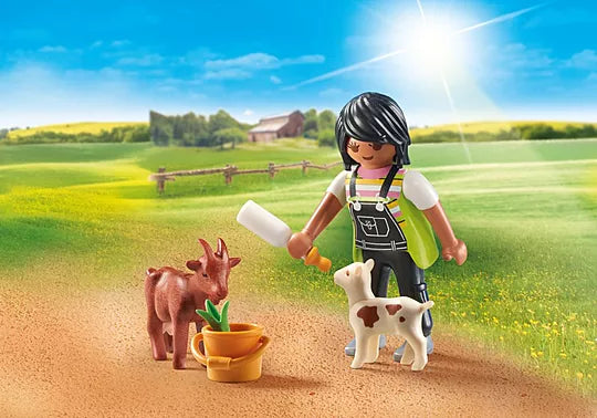 Playmobil - Woman with Goats 71759