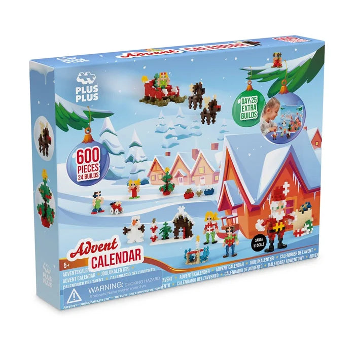 Plus Plus - Advent Calendar 600pcs