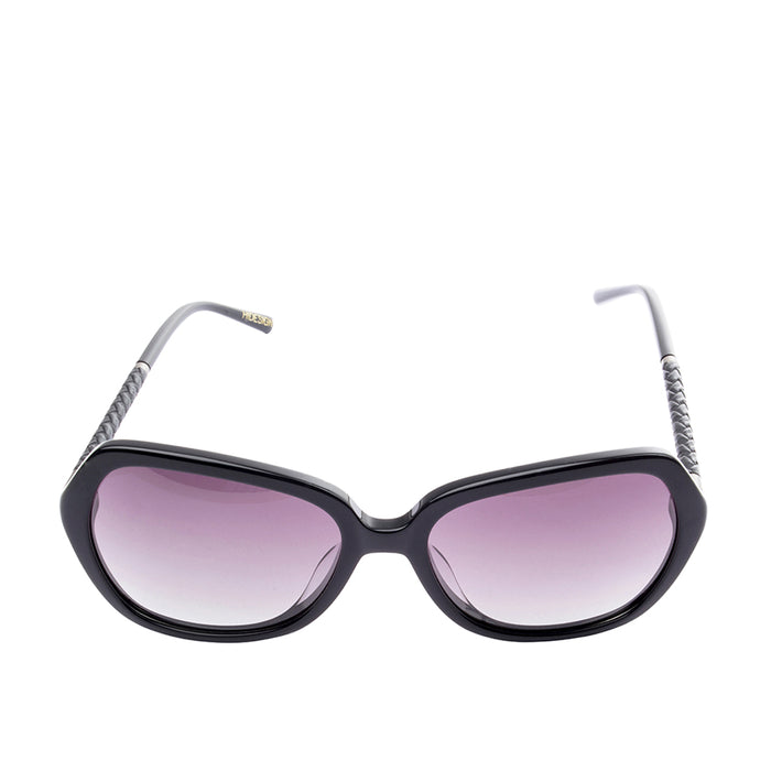 Polo Women's Black Oval Sunglasses