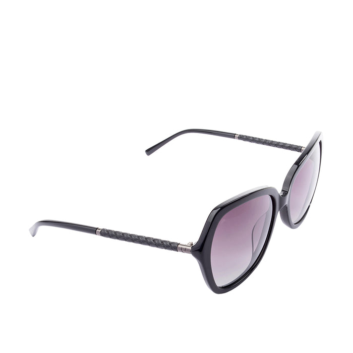 Polo Women's Black Oval Sunglasses
