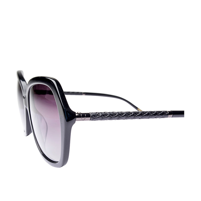 Polo Women's Black Oval Sunglasses