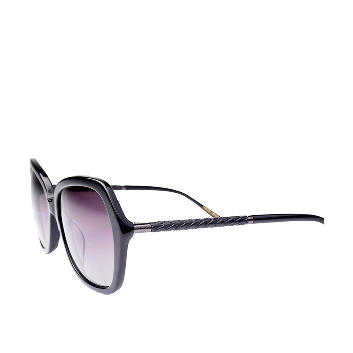 Polo Women's Black Oval Sunglasses