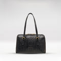 Pont Neuf 01 Black Leather Shoulder Bag