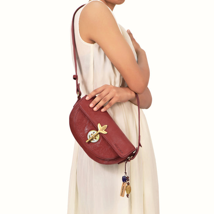 Preserve - 03 Red Leather Shoulder Bag