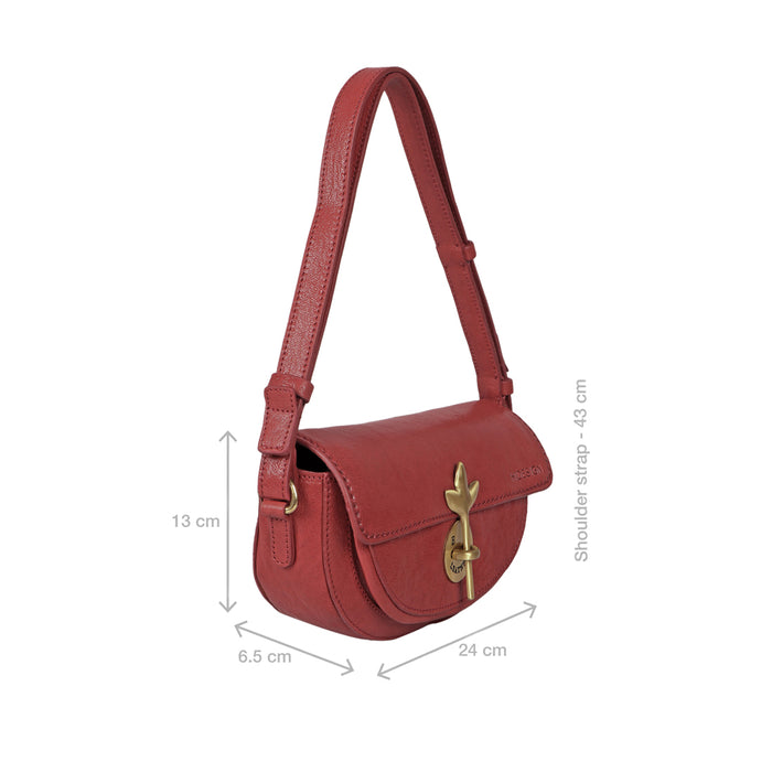 Preserve - 03 Red Leather Shoulder Bag