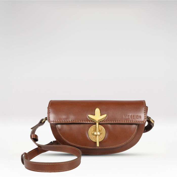 Preserve - 03 Tan Leather Shoulder Bag