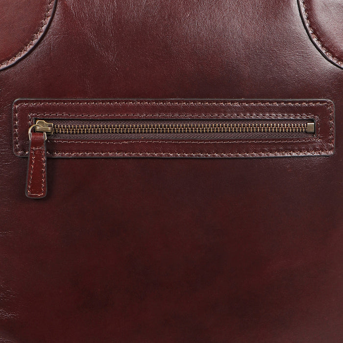 Protect 01 Brown Leather  Backpack