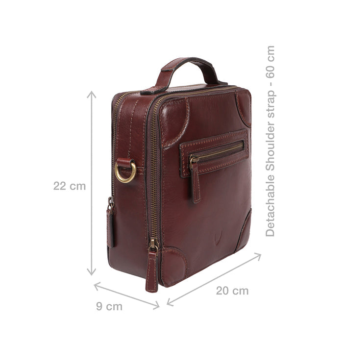 Protect 02 Brown Leather  Crossbody