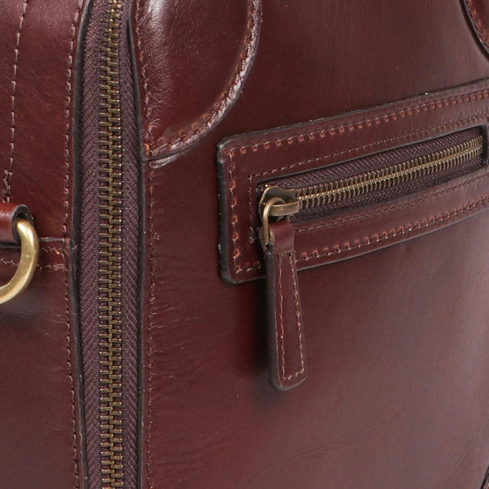 Protect 02 Brown Leather  Crossbody