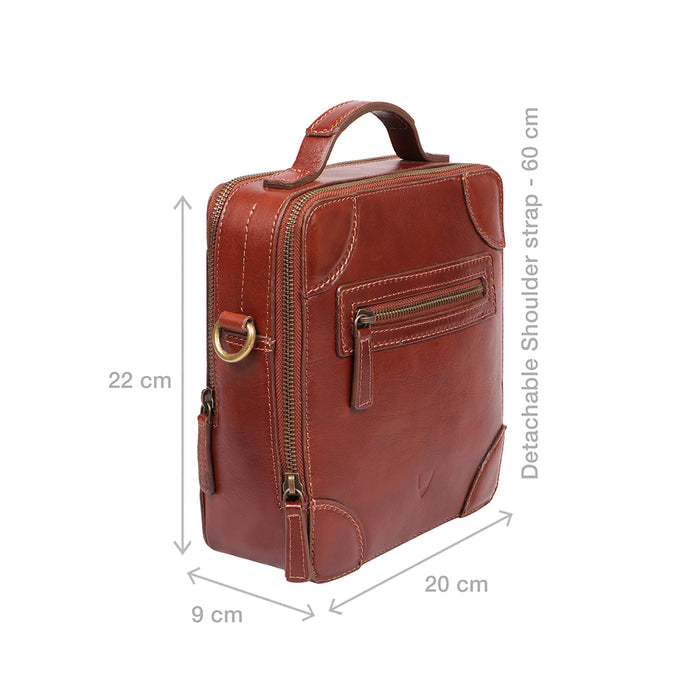 Protect 02 Tan Leather  Crossbody