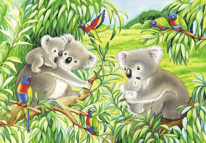 Ravensburger - 2 x 24Pc Sweet Koalas and Pandas Puzzle