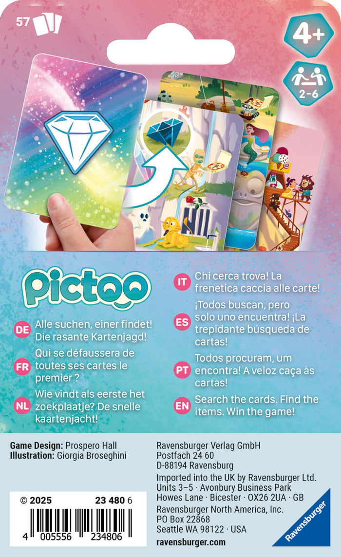 Ravensburger - Pictoo Fantasy Card Game