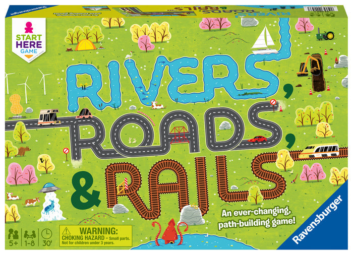 Ravensburger - Rivers Roads & Rails Game