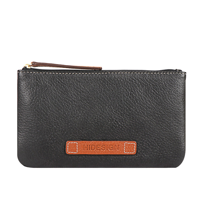 Remedios Black Leather Combo Pouch