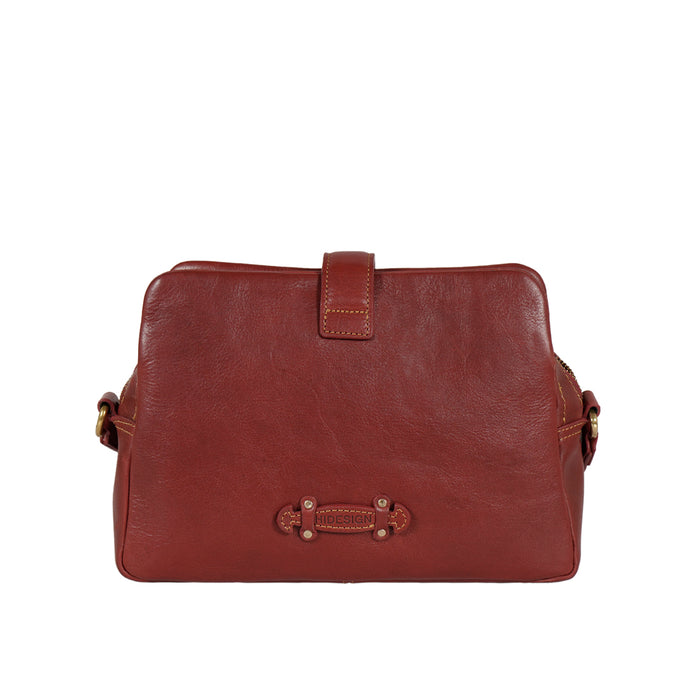 Resort 01 Red Leather Crossbody