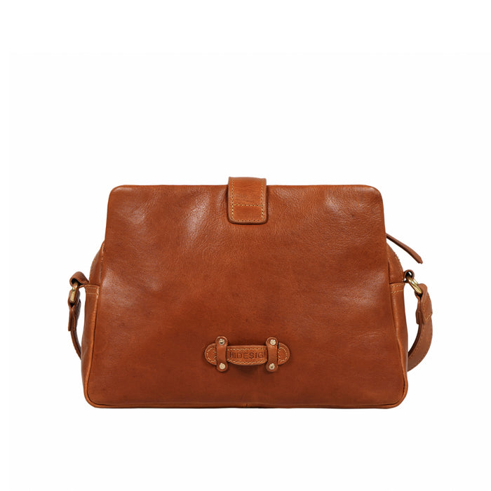 Resort 01 Tan Leather Crossbody