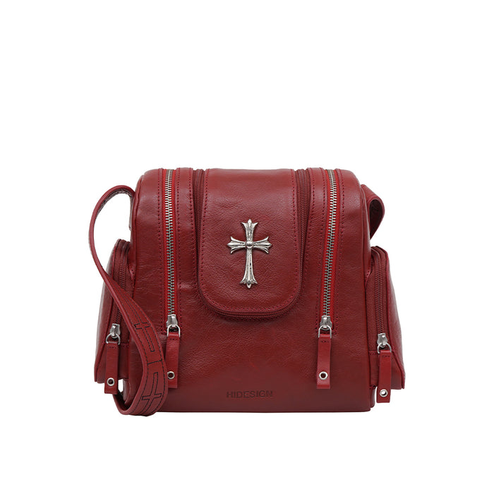 Rin Rin - 01 Red Leather Shoulder Bag