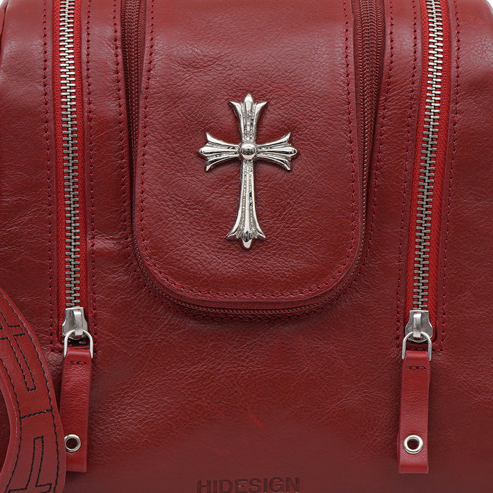 Rin Rin - 01 Red Leather Shoulder Bag