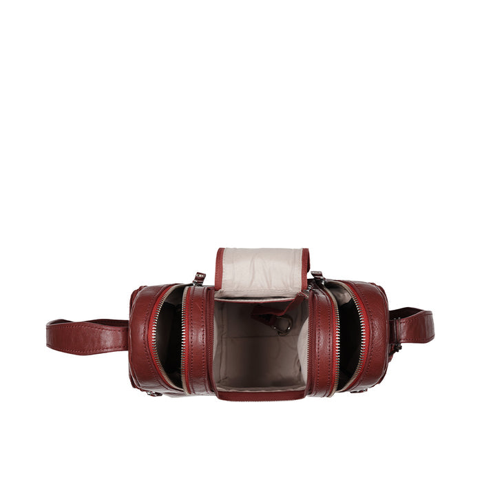 Rin Rin - 01 Red Leather Shoulder Bag