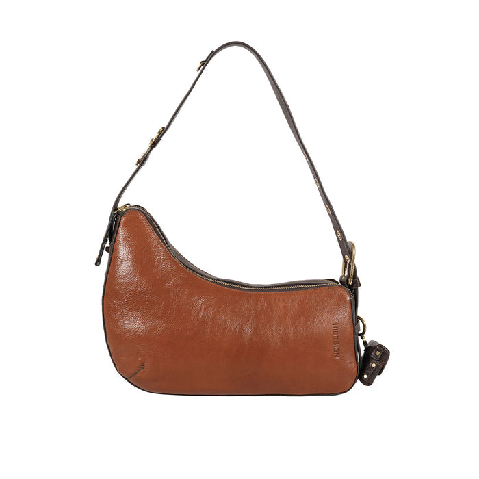Rin Rin - 02 Brown Leather Shoulder Bag