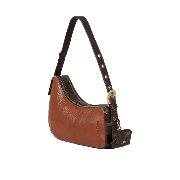 Rin Rin - 02 Brown Leather Shoulder Bag