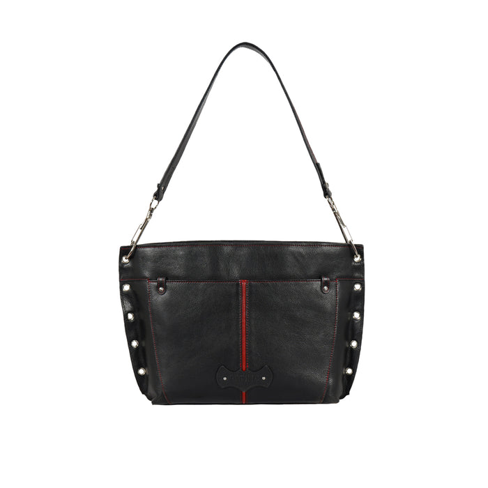 Rin Rin - 03 Black Leather Tote Bag
