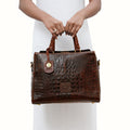 Ritz 02 Brown Leather Sling Bag