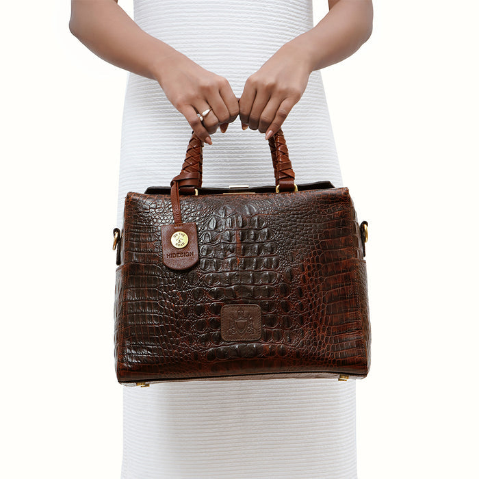 Ritz 02 Brown Leather Sling Bag