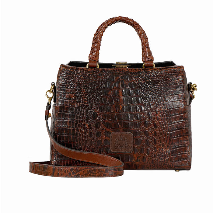 Ritz 02 Brown Leather Sling Bag