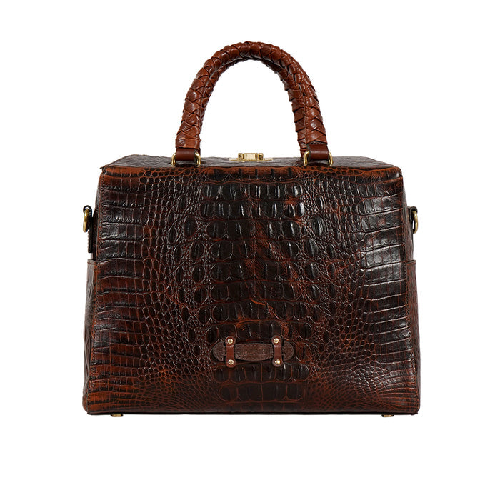 Ritz 02 Brown Leather Sling Bag