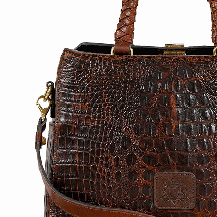 Ritz 02 Brown Leather Sling Bag