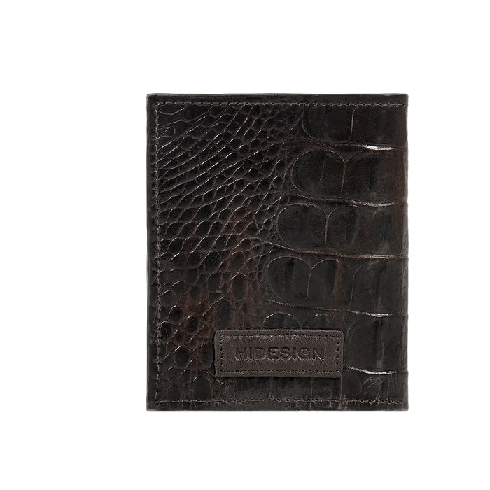 Ritz W1 Brown Leather Bi-Fold Wallet